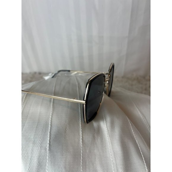 Sensitive Contemplation Cat Eye Frame Sunglasses Black - Picture 8 of 10